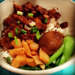 Braised Minced Pork Rice