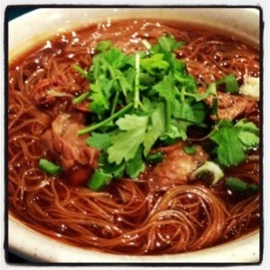 Rice Vermicelli with Oysters