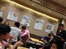 Simple decor but great food