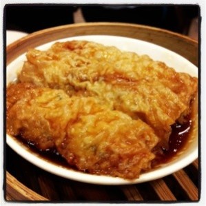 Beancurd Rolls with Pork and Shrimp