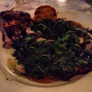 Grilled Whole Sea Bream