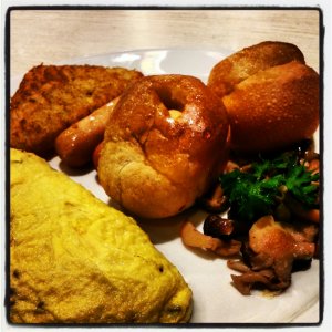 Swensen's Sunrise Omelette