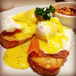 Smoked Salmon Eggs Benedict