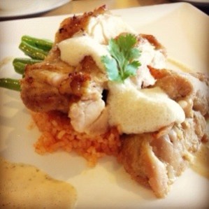 Pan-Fry Leg of Chicken