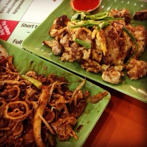 CKT and Oyster Omelette