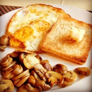 Big breakfast portion