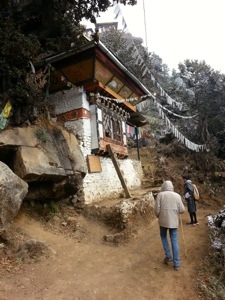 Cave where the 69th Chief Abbot of Bhutan was born in 1926