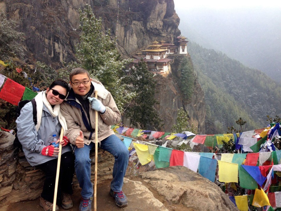 All that's left from here to the monastery are the steps!