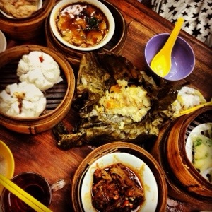 Just a portion of the spread