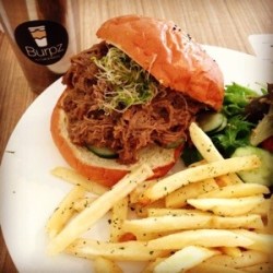 Japanese Curry Beef Burger