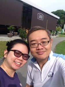 After a slow walk...