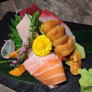 Sashimi platter