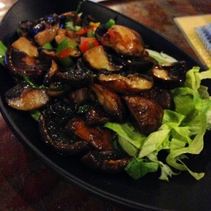 Stir Fried Button Mushroom