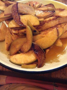 Apple and Cinnamon French Toast