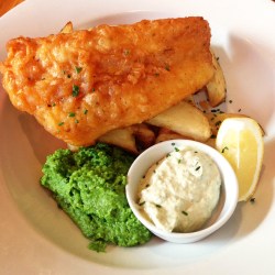 Beautiful fish & chips