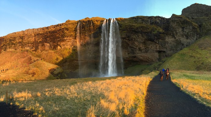 The view from the front