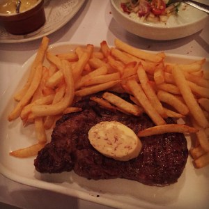 Rib-eye steak