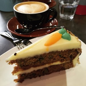 Not a real carrot but a real cake