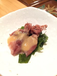 Firefly Squid with Miso