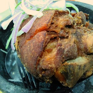 Thai-style Pig Throtter