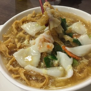 Hor Fun Two Ways 严家鸳鸯河粉