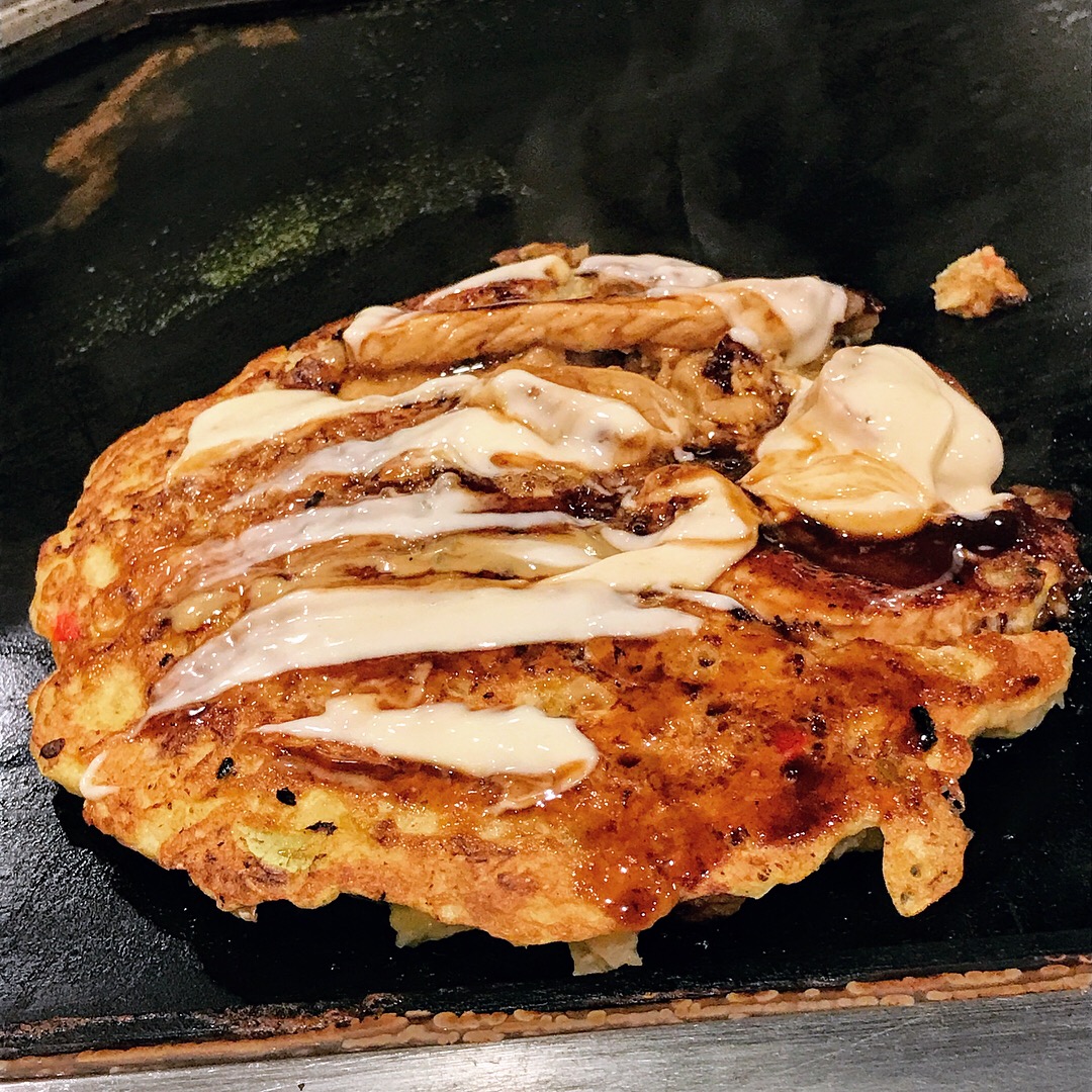 お好み焼「美津の」Mizuno Okonomiyaki @Osaka, Japan | Eat.Eat.Walk